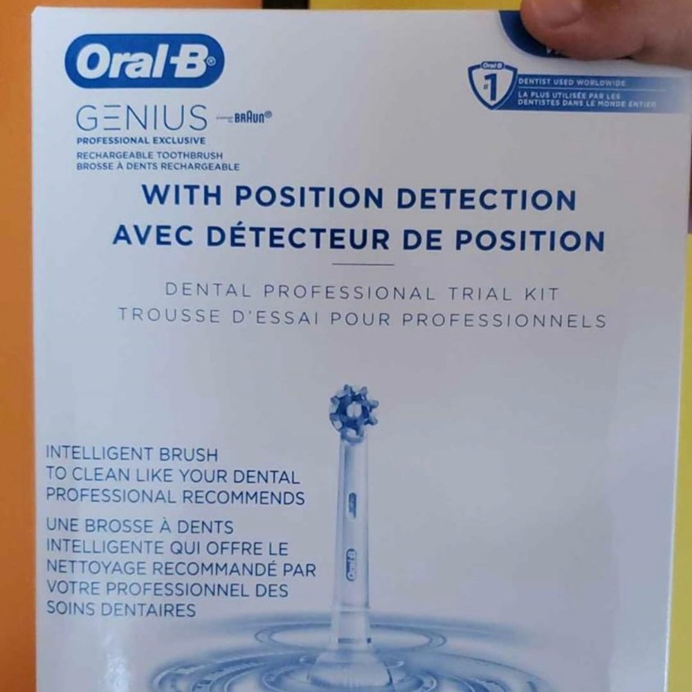 New Oral-B Genius Electric Toothbrush